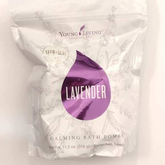Bath Bombs by Young Living Essential Oils (Lavender)  11.2 oz  (4 in package) - Picture 6 of 6